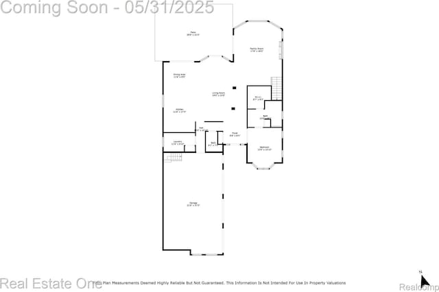 48556 Harbor Dr, Chesterfield, MI 48047 - floor plan / room layout