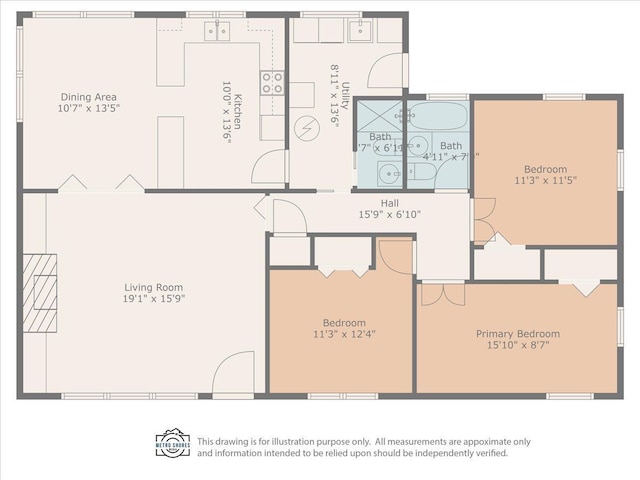 30617 Young Dr, Gibraltar, MI 48173 - property floor plan