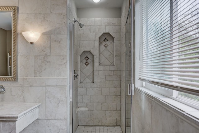 2230 Princeton Rd, Berkley, MI 48072 - full bath featuring tile walls and a stall shower
