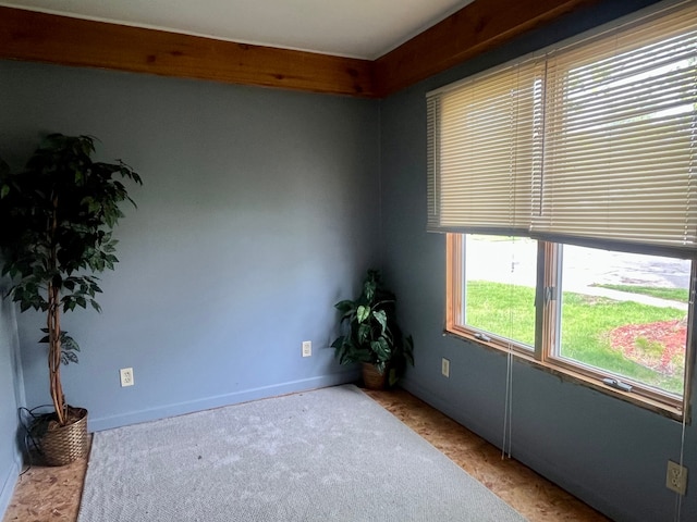 11855 Temperance St, Mount Morris, MI 48458 - carpeted empty room with baseboards