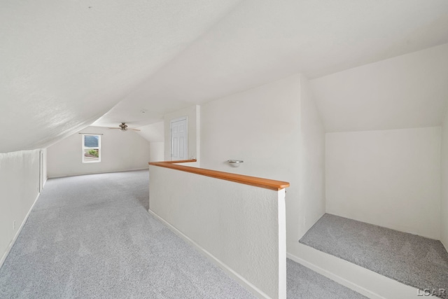 1107 Sunset Dr, Tecumseh, MI 49286 - bonus room featuring carpet flooring, vaulted ceiling, and baseboards