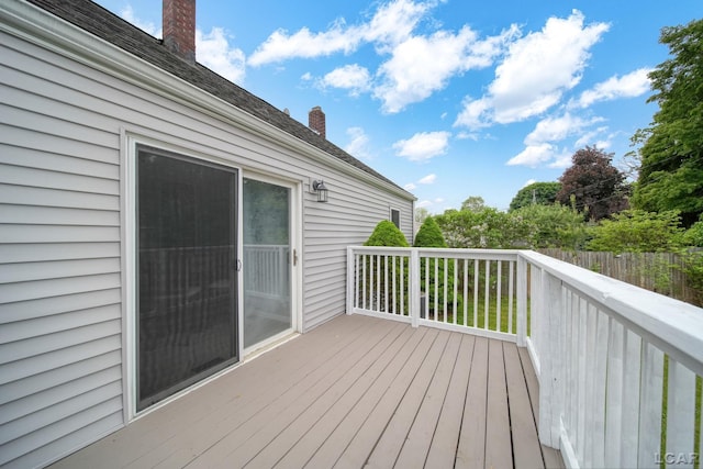 1107 Sunset Dr, Tecumseh, MI 49286 - view of wooden terrace