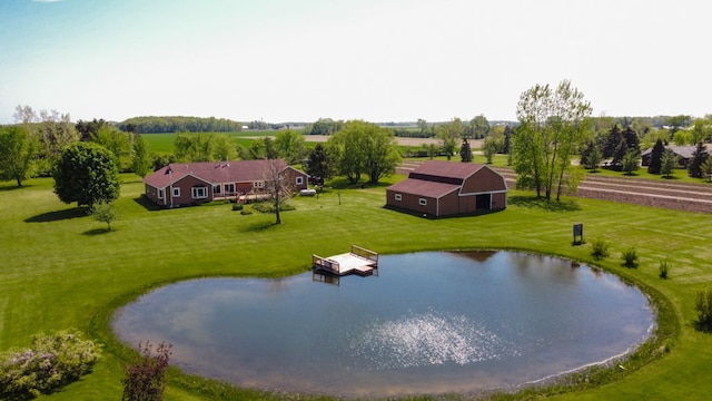 34699 Fuerstenau Rd, Richmond, MI 48062 - view from above of property featuring a large body of water