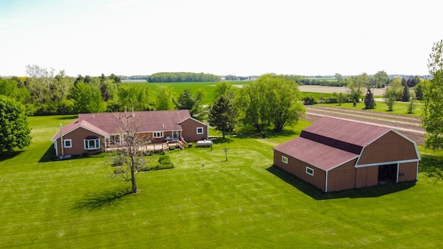 34699 Fuerstenau Rd, Richmond, MI 48062 - view from above of property