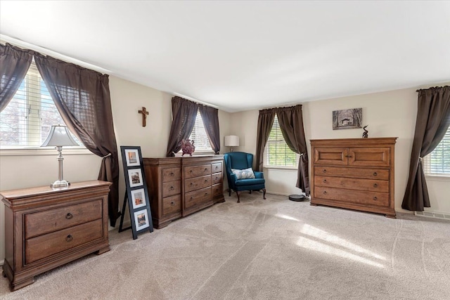 28605 Southpointe Rd, Grosse Ile, MI 48138 - bedroom featuring light carpet and multiple windows