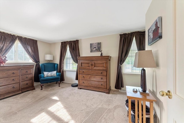 28605 Southpointe Rd, Grosse Ile, MI 48138 - sitting room with light carpet and baseboards
