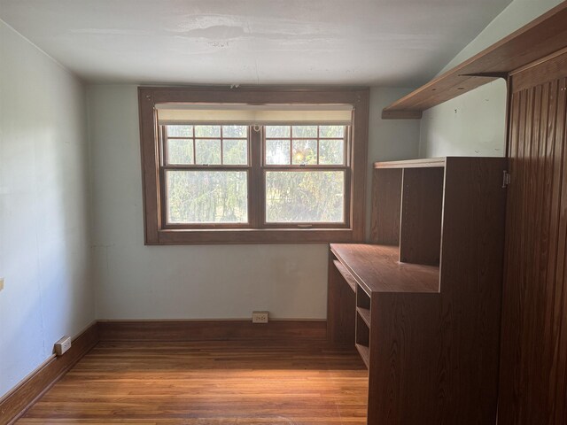 1627 S M-52 Hwy, Owosso, MI 48867 - interior space with wood finished floors and baseboards
