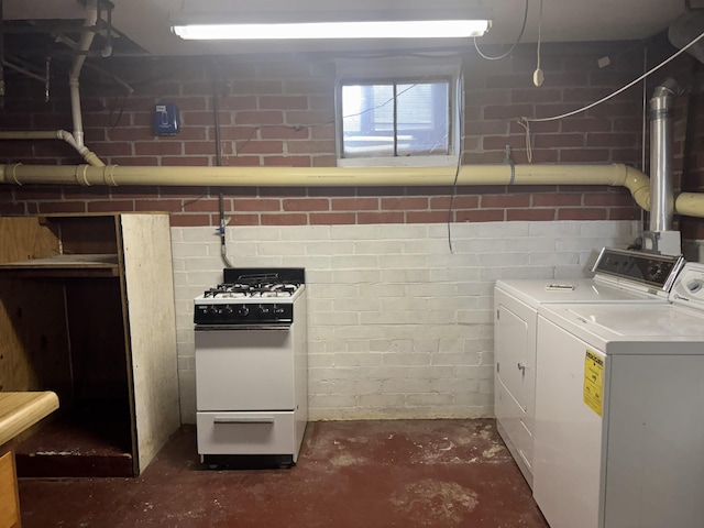 1627 S M-52 Hwy, Owosso, MI 48867 - basement with separate washer and dryer