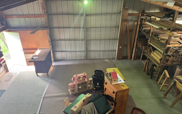 1627 S M-52 Hwy, Owosso, MI 48867 - view of garage