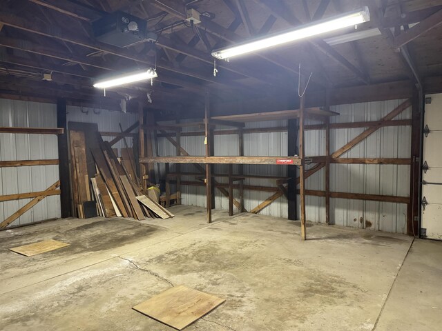 1627 S M-52 Hwy, Owosso, MI 48867 - view of garage