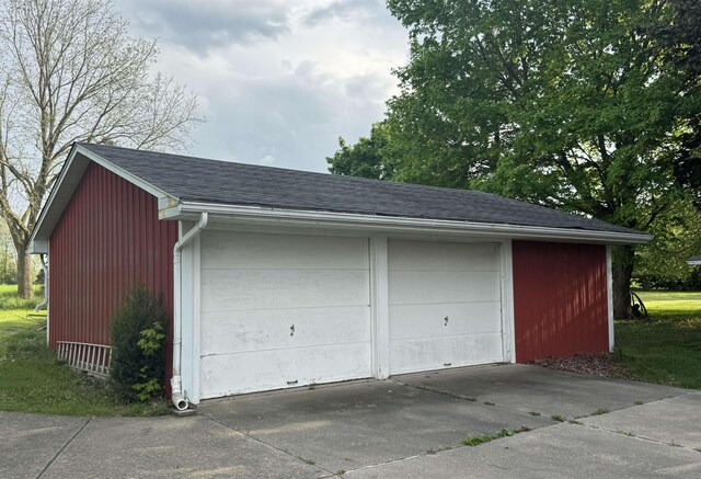 1627 S M-52 Hwy, Owosso, MI 48867 - view of detached garage