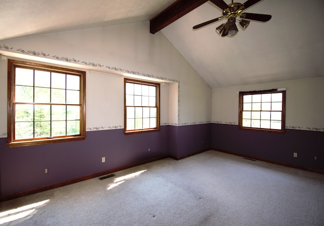 23049 27 Mile Rd, Ray, MI 48096 - carpeted empty room featuring ceiling fan and baseboards
