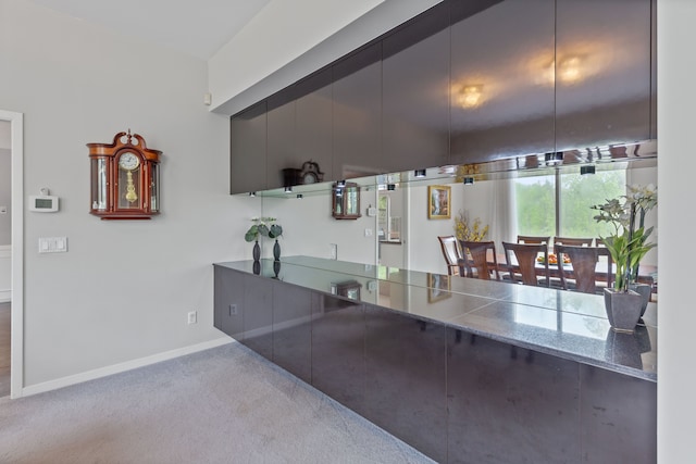 4958 Countryside Dr, West Bloomfield, MI 48323 - kitchen featuring baseboards and carpet