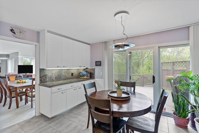 4958 Countryside Dr, West Bloomfield, MI 48323 - dining space with light tile patterned flooring