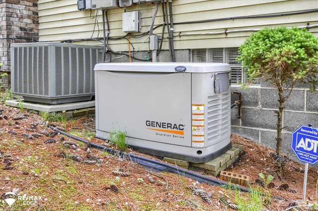 500 Granger Rd, Ortonville, MI 48462 - exterior view of a power unit and central air condition unit