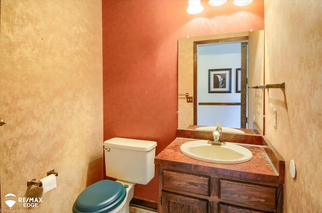 500 Granger Rd, Ortonville, MI 48462 - half bath featuring toilet and vanity