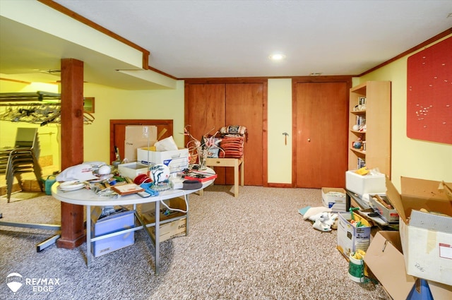 500 Granger Rd, Ortonville, MI 48462 - view of carpeted dining room