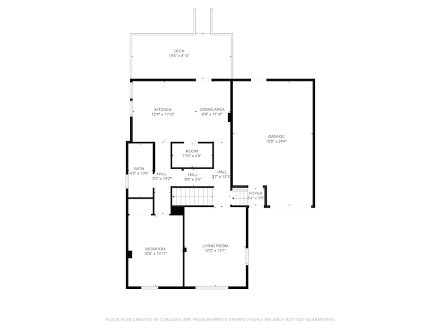 532 Chestnut St, Wyandotte, MI 48192 - home floor plan