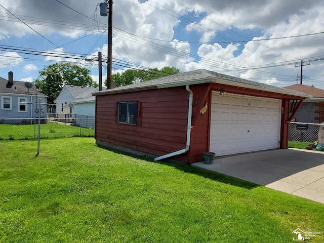 14815 Morris Ave, Allen Park, MI 48101 - view of detached garage