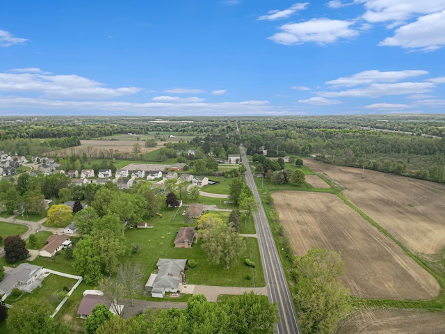 aerial view of property's location featuring nearby suburban area