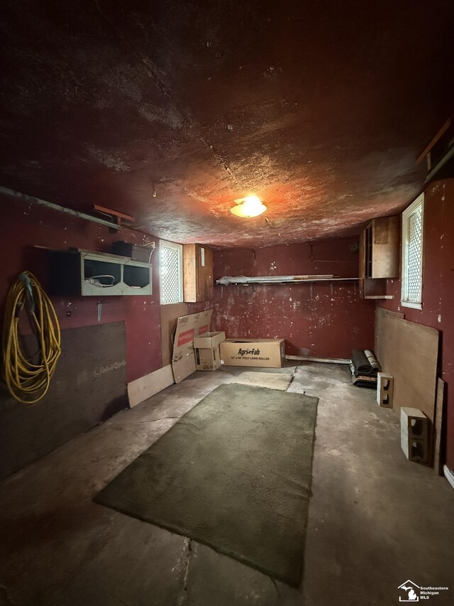 4971 Elm St, Newport, MI 48166 - view of basement