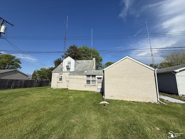 4971 Elm St, Newport, MI 48166 - view of side of property with brick siding