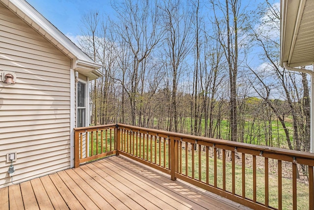 5489 Hidden Oak Cir, Linden, MI 48451 - view of deck