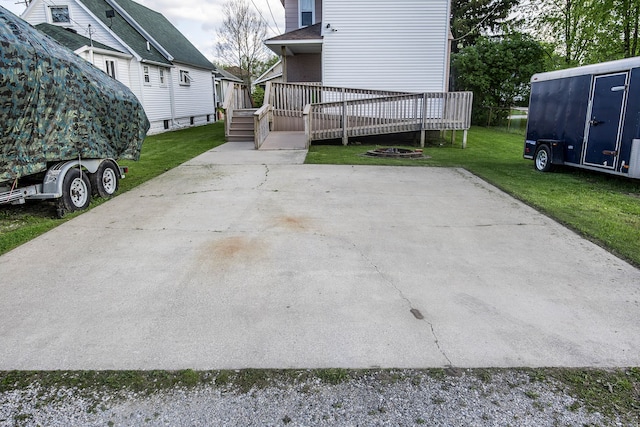 1309 Division St, Port Huron, MI 48060 - view of patio / terrace featuring a deck
