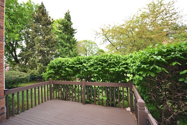 2 Cornell Ct, Dearborn, MI 48124 - view of wooden deck