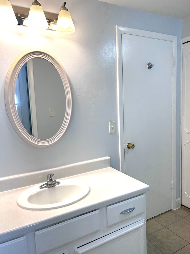 1840 Brentwood Dr, Troy, MI 48098 - bathroom with vanity and tile patterned flooring