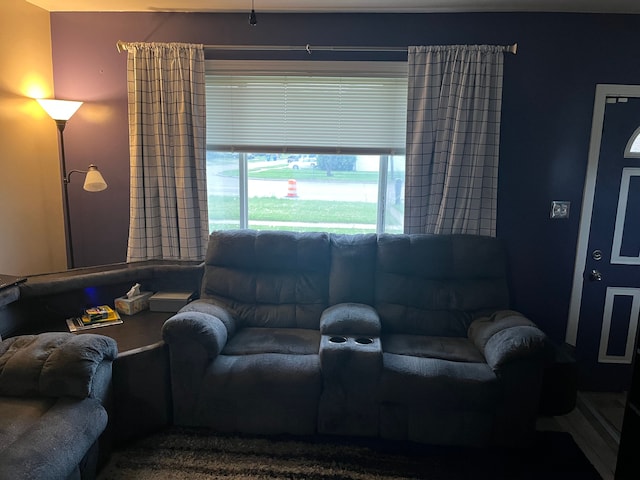 view of living area
