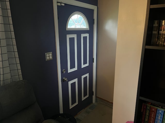 view of entrance foyer
