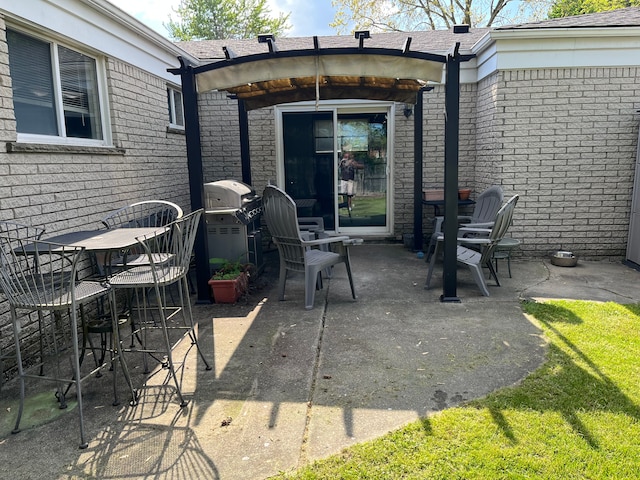 view of patio
