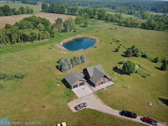 10071 Hillman Rd, Lakeview, MI 48850 - view of rural area with a large body of water