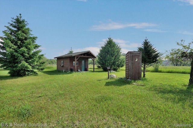 10071 Hillman Rd, Lakeview, MI 48850 - view of green lawn
