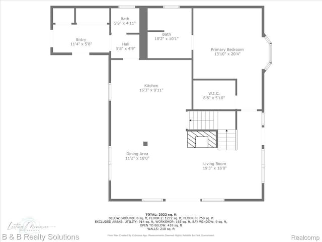 10071 Hillman Rd, Lakeview, MI 48850 - floor plan / room layout
