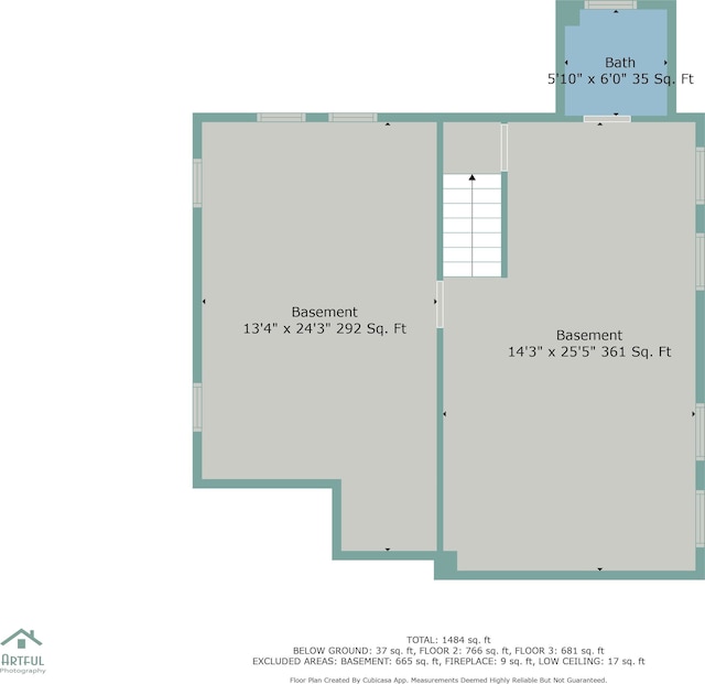 5027 Audubon Rd, Detroit, MI 48224 - floor plan / room layout