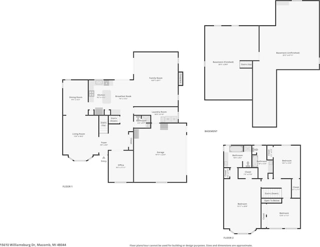 15610 Williamsburg Dr E, Macomb, MI 48044