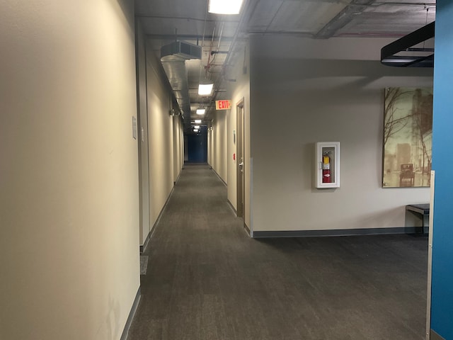 66 Winder St Unit 325, Detroit, MI 48201 - hall with baseboards