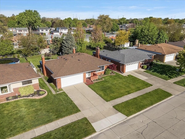 30657 Moulin Ave, Warren, MI 48088 - aerial perspective of suburban area