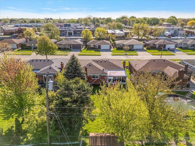 30657 Moulin Ave, Warren, MI 48088 - aerial perspective of suburban area