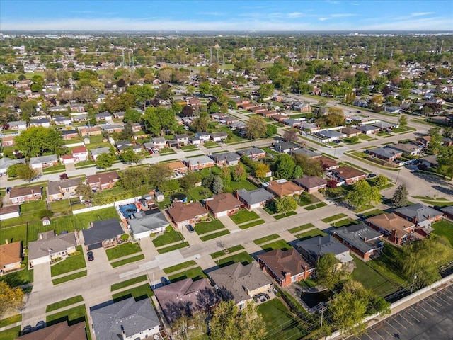30657 Moulin Ave, Warren, MI 48088 - aerial overview of property's location with nearby suburban area