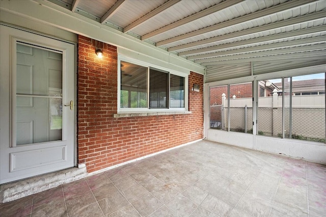 30657 Moulin Ave, Warren, MI 48088 - unfurnished sunroom with plenty of natural light