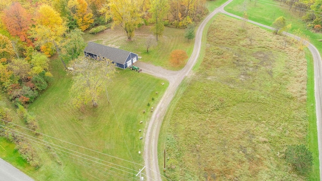 557 W James St, Lawrence, MI 49064 - aerial view of property and surrounding area