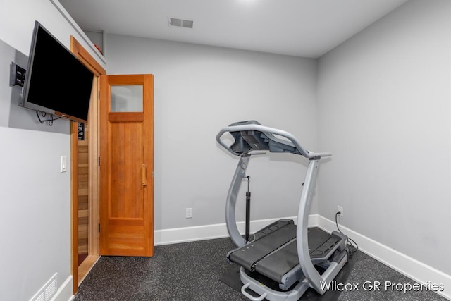 631 Greenslate Dr SE, Ada, MI 49301 - workout area with baseboards