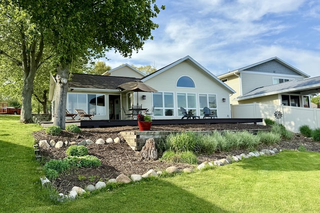 back of property featuring a patio