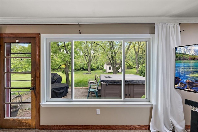 50951 Murray Hill Dr, Canton, MI 48187 - detailed view of baseboards