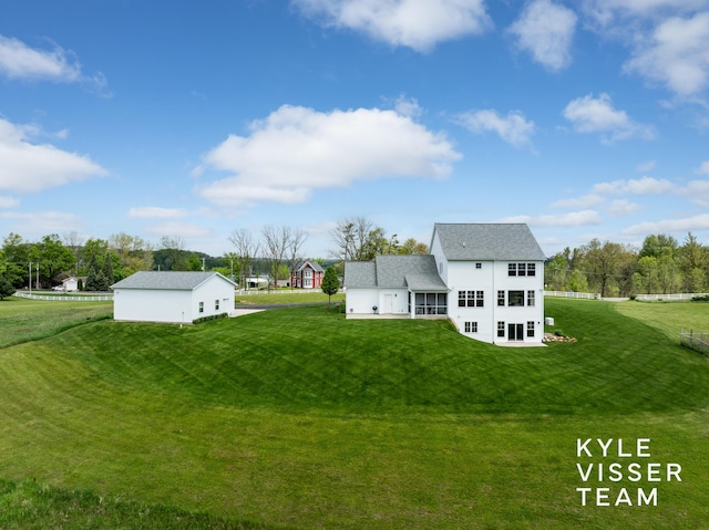 11650 Lally St NE, Lowell, MI 49331 - view of grassy yard