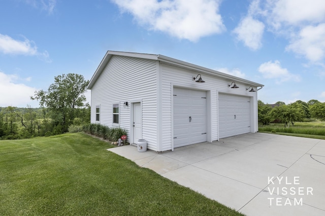 11650 Lally St NE, Lowell, MI 49331 - view of detached garage