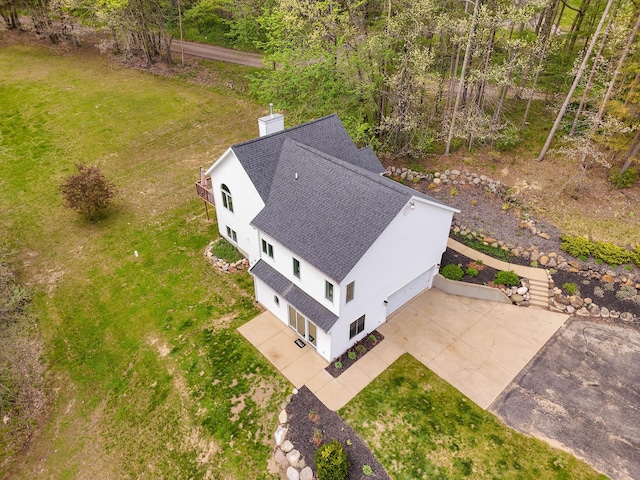 12700 Mcpherson St NE, Lowell, MI 49331 - view from above of property